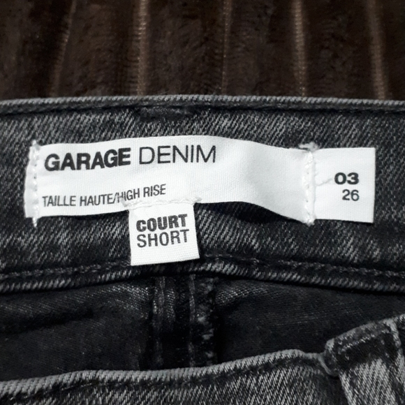 GARAGE S(3) Black Acid High Rise Jeggings (Short) - Picture 7 of 8